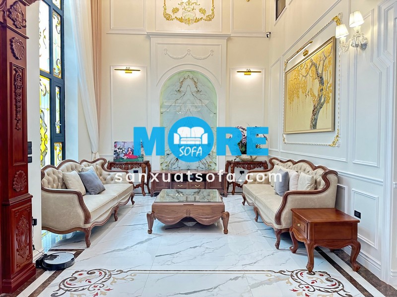  * Sofa tân cổ điển MoreSofa – Đưa không gian sống của bạn lên một tầm cao mới